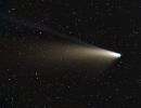 Komet C/2020 F3 (NEOWISE), fotografiert am 22. Juli