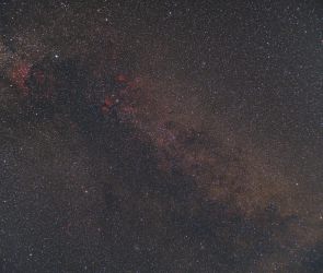 Die Milchstraße im Sternbild Schwan