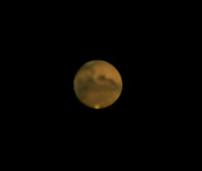 Mars am 24. Oktober 2020