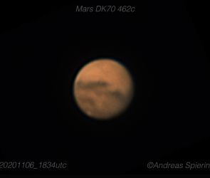Mars am 06. November 2020