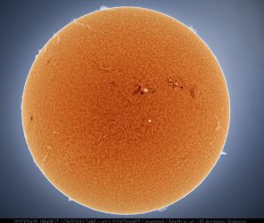 Die Sonne am 9. Mai 2023 (1)