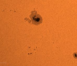 Sonnenflecken am 28. November 2020