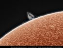 Sonnenprotuberanz (1) am 15. August 2021
